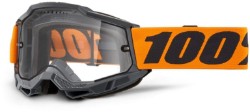 Image of 100% Accuri 2 Moto Goggles Clear Lens