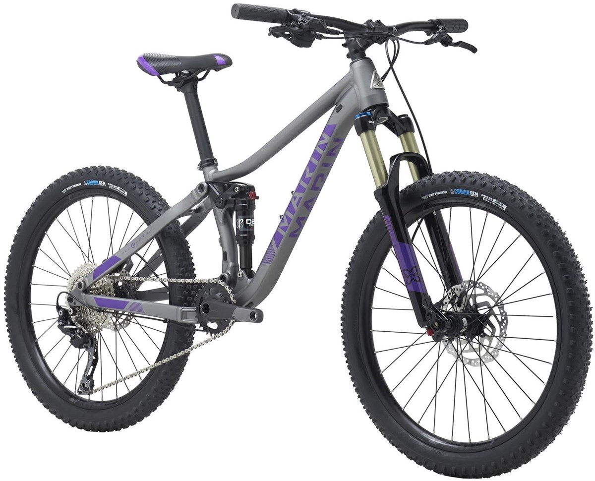 Marin Hawkhill Jr 24w 2019 Junior Full Suspension Bike