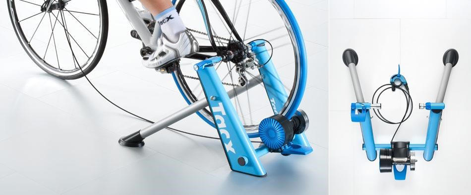 Tacx Blue Matic Folding Magnetic Trainer T2650