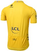 Le Coq Sportif Tour de France Yellow Leaders Short Sleeve Cycling Jersey 2015