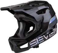 Image of 7Protection Project 23 Carbon Full Face Holographic  LTD Edition MTB Cycling Helmet