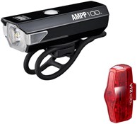 Image of Cateye AMPP 100 & ViZ 100 Bike Light Set