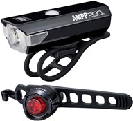 Image of Cateye AMPP 200 & ORB Bike Light Set