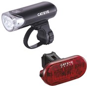 Image of Cateye EL135 Front & OMNI 5 Rear Bike Light Set