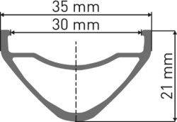 Image of DT Swiss FR 1500 30mm 110 x 20mm Boost Front MTB 29" Wheel