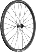 Image of DT Swiss GRC 1400 DICUT Disc Brake Carbon Clincher 30 x 24mm Front Gravel 700c Wheel