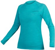 Image of Endura BaaBaa Blend Womens Long Sleeve Cycling Base Layer