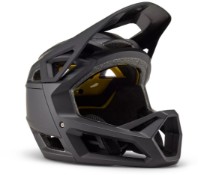 Image of Fox Clothing Proframe Matte Black Mips Full Face MTB Mountain Cycling Helmet