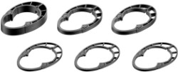 Image of Giant Propel D Shape Spacers - OD2-10/5/2.5mm