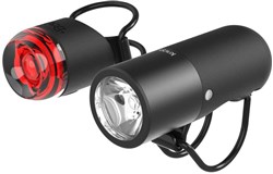 Image of Knog Plugger USB Rechargeable Twinpack Light Set