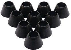 Image of Orange Seal Round Presta Grommets 10 Pieces