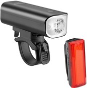 Image of Ravemen LR500S Front 500 Lumens / TR20 Rear  20 Lumens USB Rechargeable Light Set