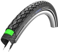 Image of Schwalbe Marathon Reflective GreenGuard Wired 28" E-Bike Tyre