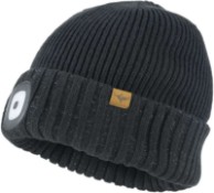 Image of SealSkinz Heydon Waterproof Cold Weather LED Roll Cuff Beanie