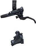 Image of Shimano BR-M7110/BL-M7100 SLX Rear Bled Brake Lever Flat Mount Calliper