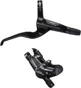 Image of Shimano BR-T6000 Deore Bled I-Spec-II Compatible Brake Lever/Post Mount Calliper