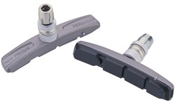 Image of Tektro 876.12 V-Brake Cart Pads and Holders - Pair