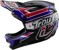 Image of Troy Lee Designs D4 Polyacrylite Full Face MTB Mountain Cycling Helmet