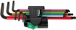 Image of Wera 7 Piece 950/7 Hex-Plus Magnet Multi-Colour Tool Set