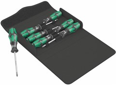 Image of Wera 7 Piece Kraftform 300/7 Screwdriver Set